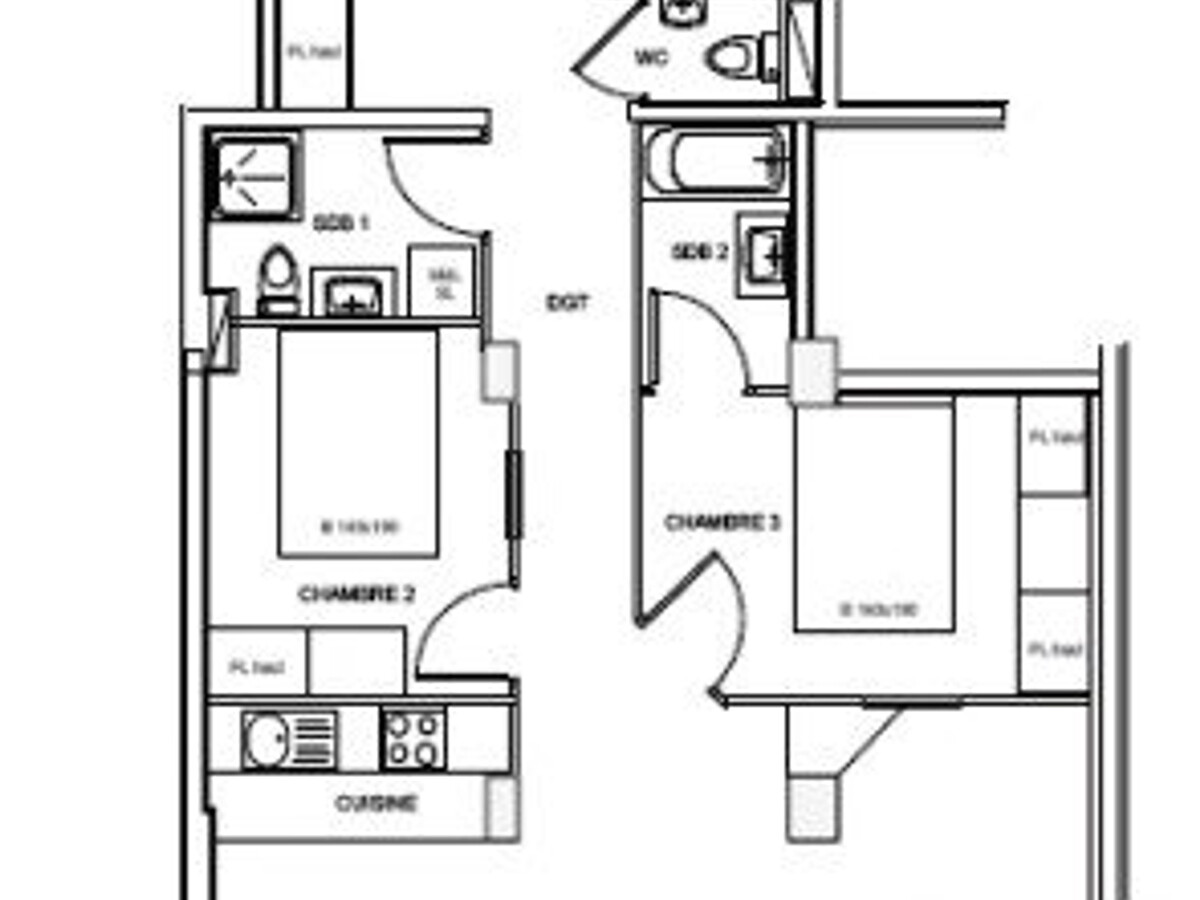 Appartement 4 pièces 87m² à Valmorel, balcon montagne - Photo 10