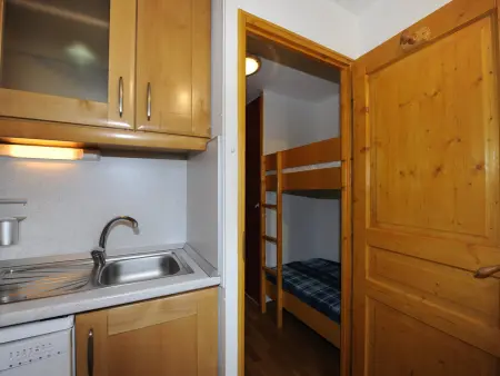 Studio 20m² balcon sud, départ skis aux pieds : photo 7