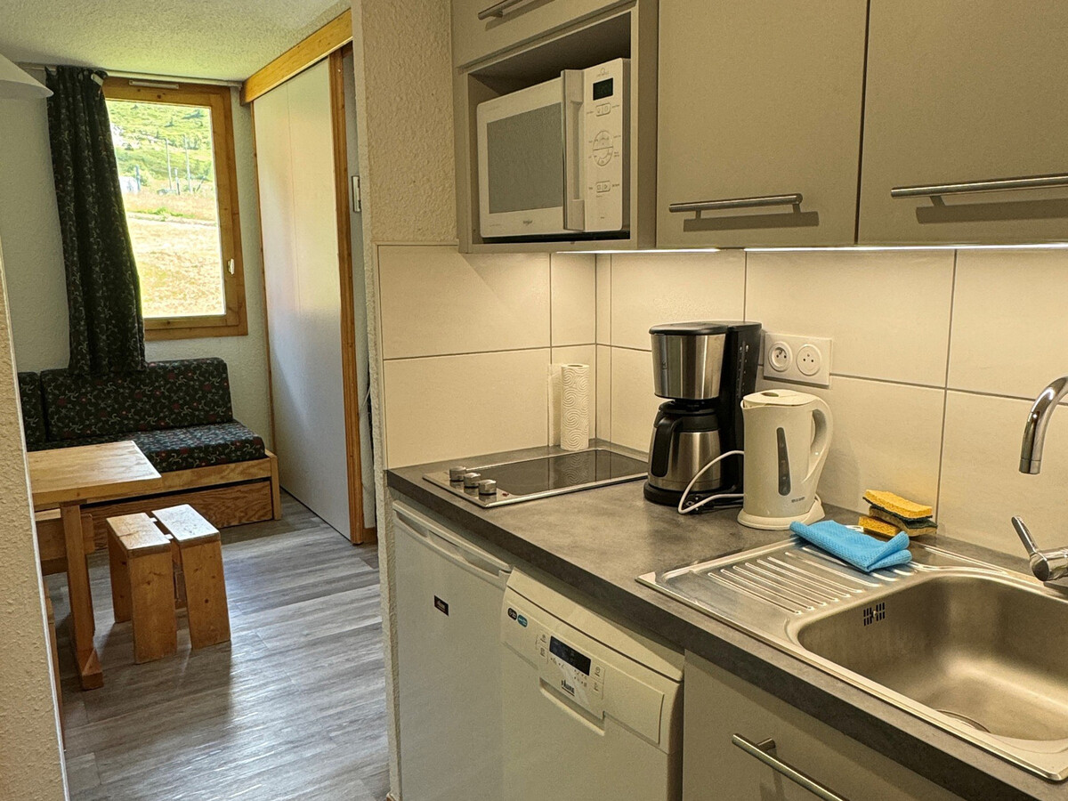 Studio 23m² vue pistes, balcon, animaux acceptés - Photo 2