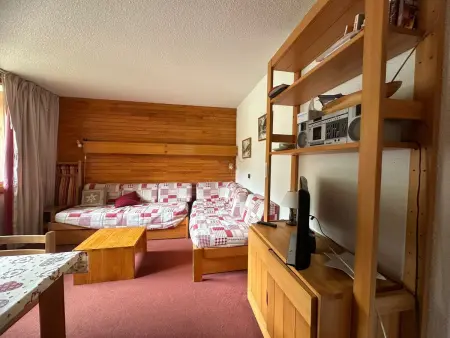 Location appartement à Plagne Bellecôte, Appartement 2 pièces près des pistes avec parking inclus