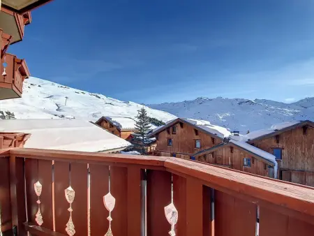 Appart 3 pièces balcon Sud-Ouest, accès piscine Les Menuires : photo 14