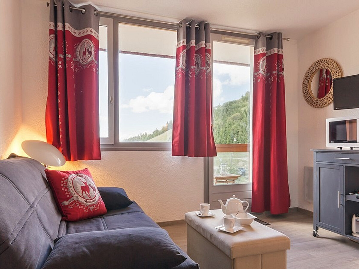 Studio 21 m² skis aux pieds, balcon vue montagnes - Photo 1