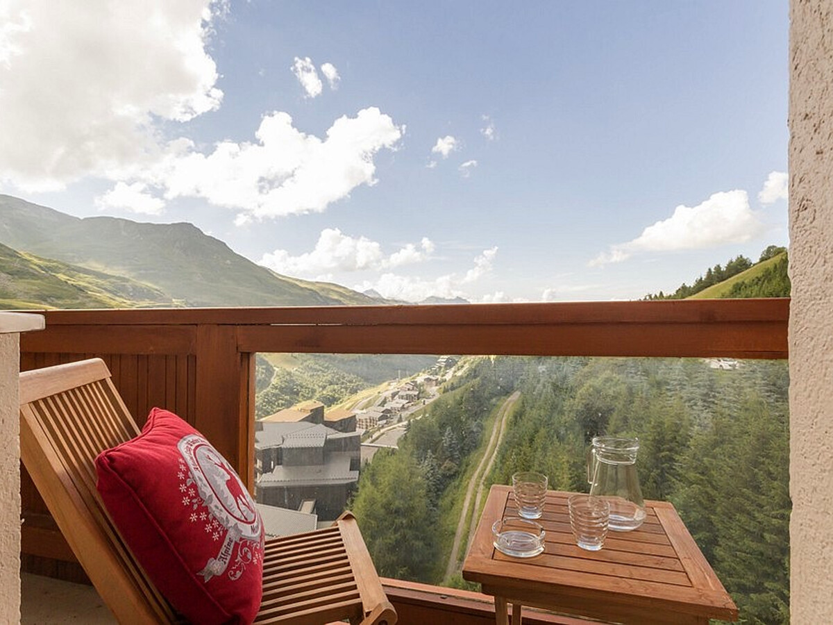 Studio 21 m² skis aux pieds, balcon vue montagnes - Photo 2