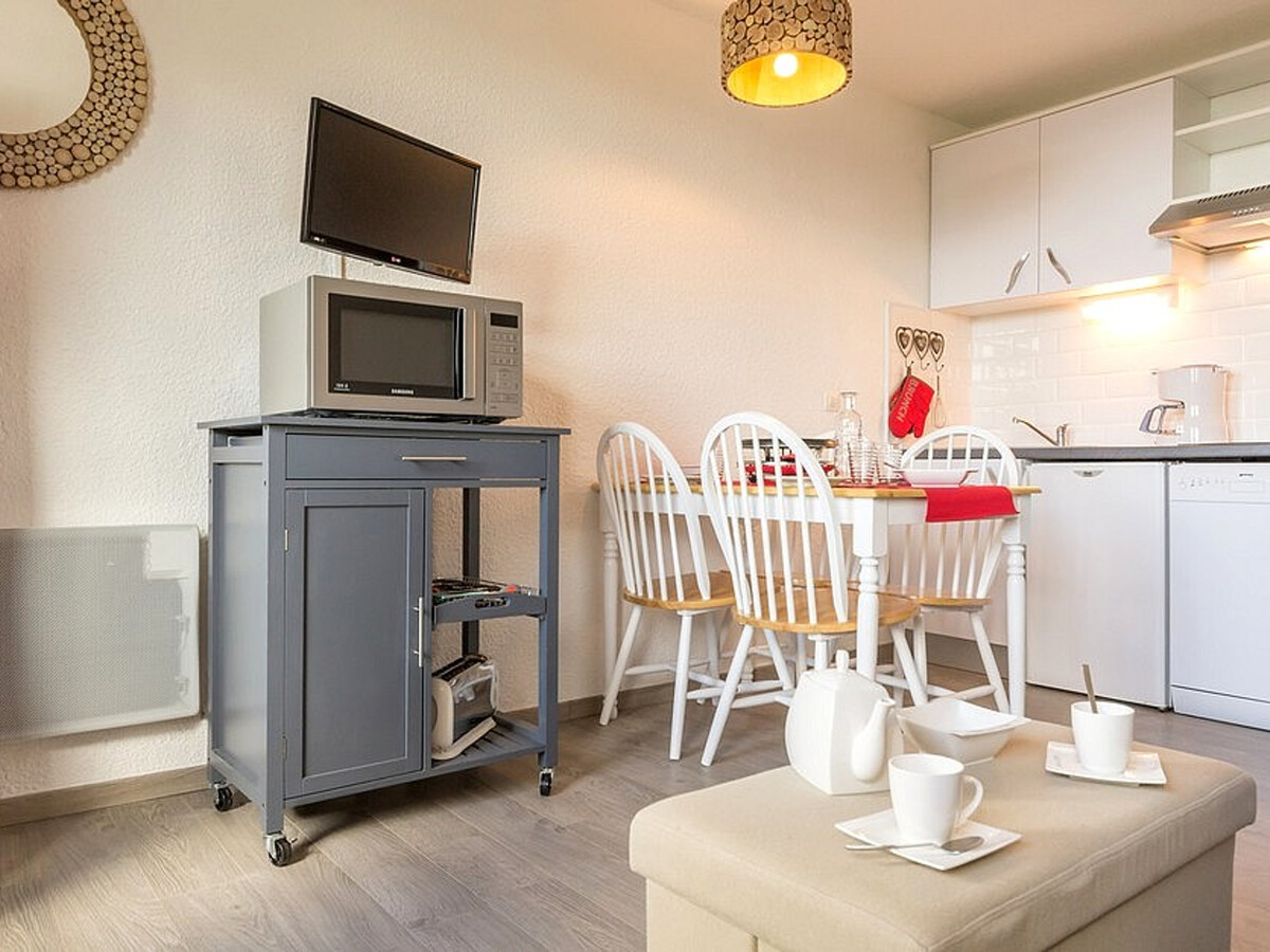 Studio 21 m² skis aux pieds, balcon vue montagnes - Photo 3