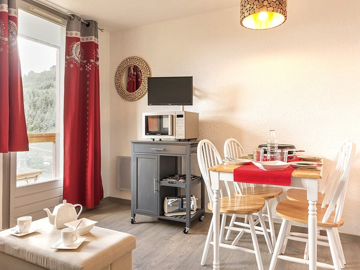Studio 21 m² skis aux pieds, balcon vue montagnes - Photo 6