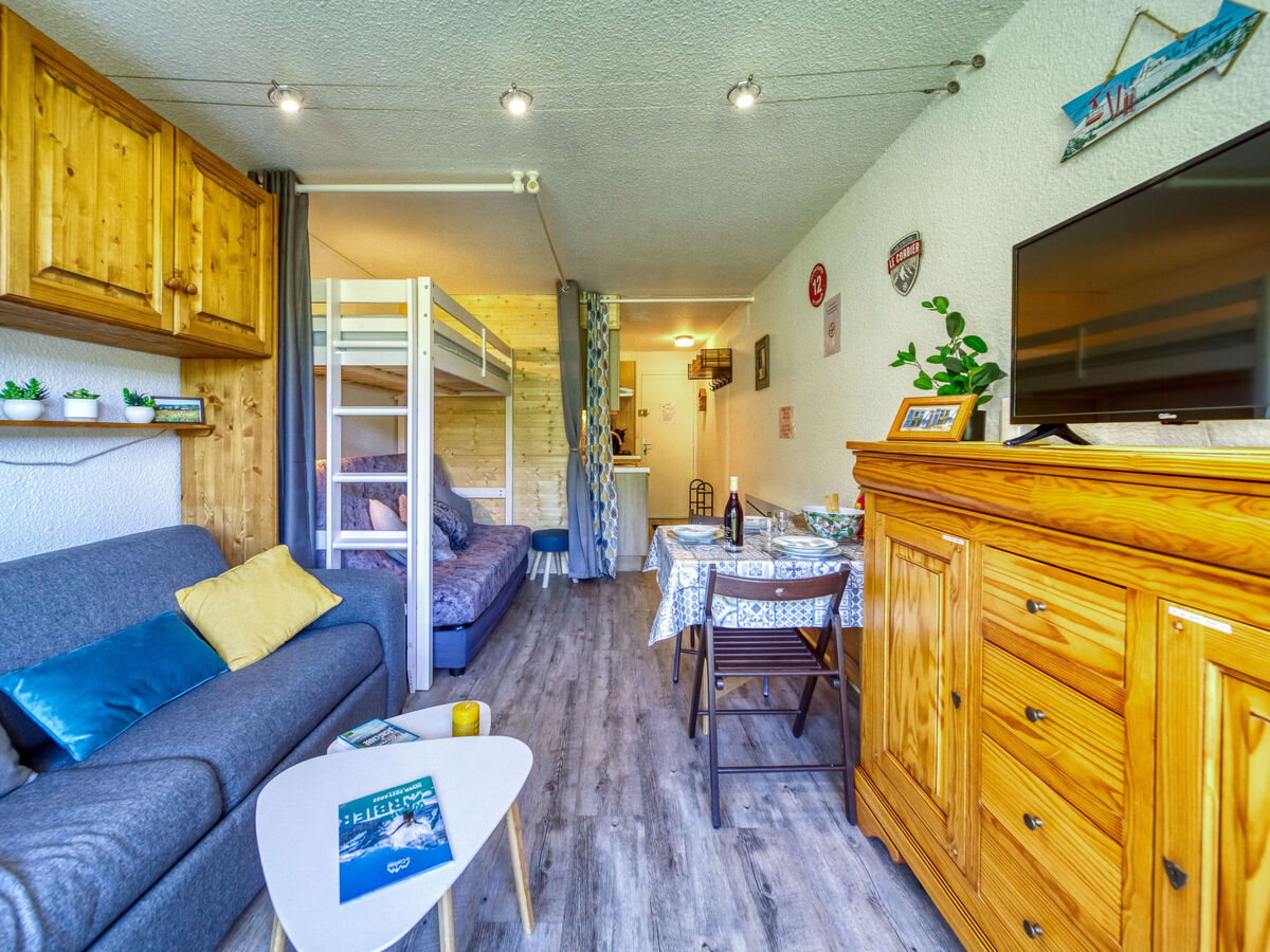 Studio rénové 22 m² avec balcon sud au Corbier - Photo 2