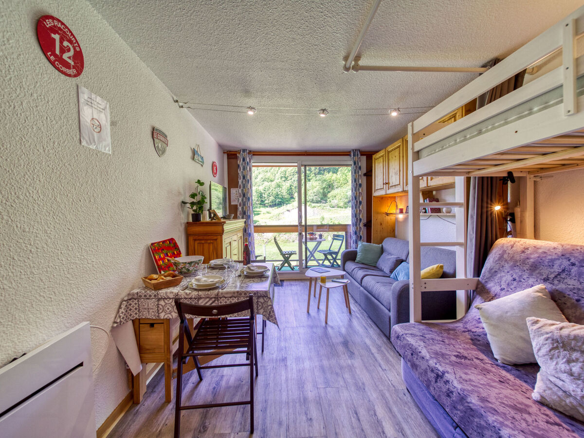 Studio rénové 22 m² avec balcon sud au Corbier - Photo 7