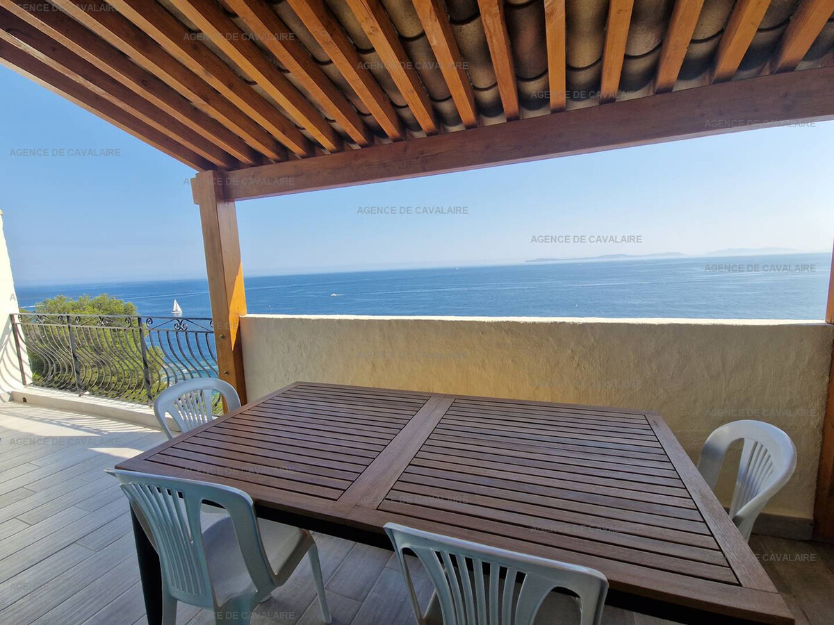 Appartement rénové 58m² avec terrasse vue îles à Cavalaire - Photo 16