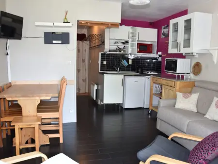 Location appartement à Pralognan la Vanoise, Studio plein sud 4 pers, proche centre, terrasse