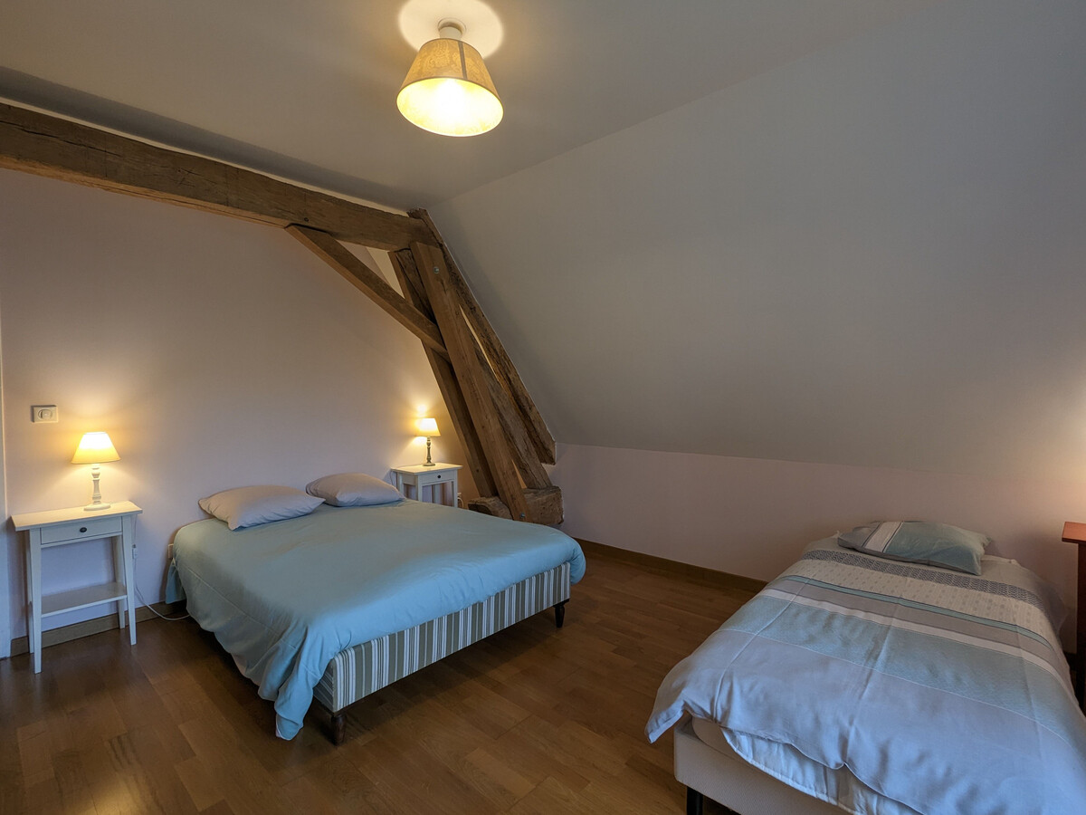 Gîte 12 pers. avec piscine couverte, barque et pêche en Berry - Photo 22
