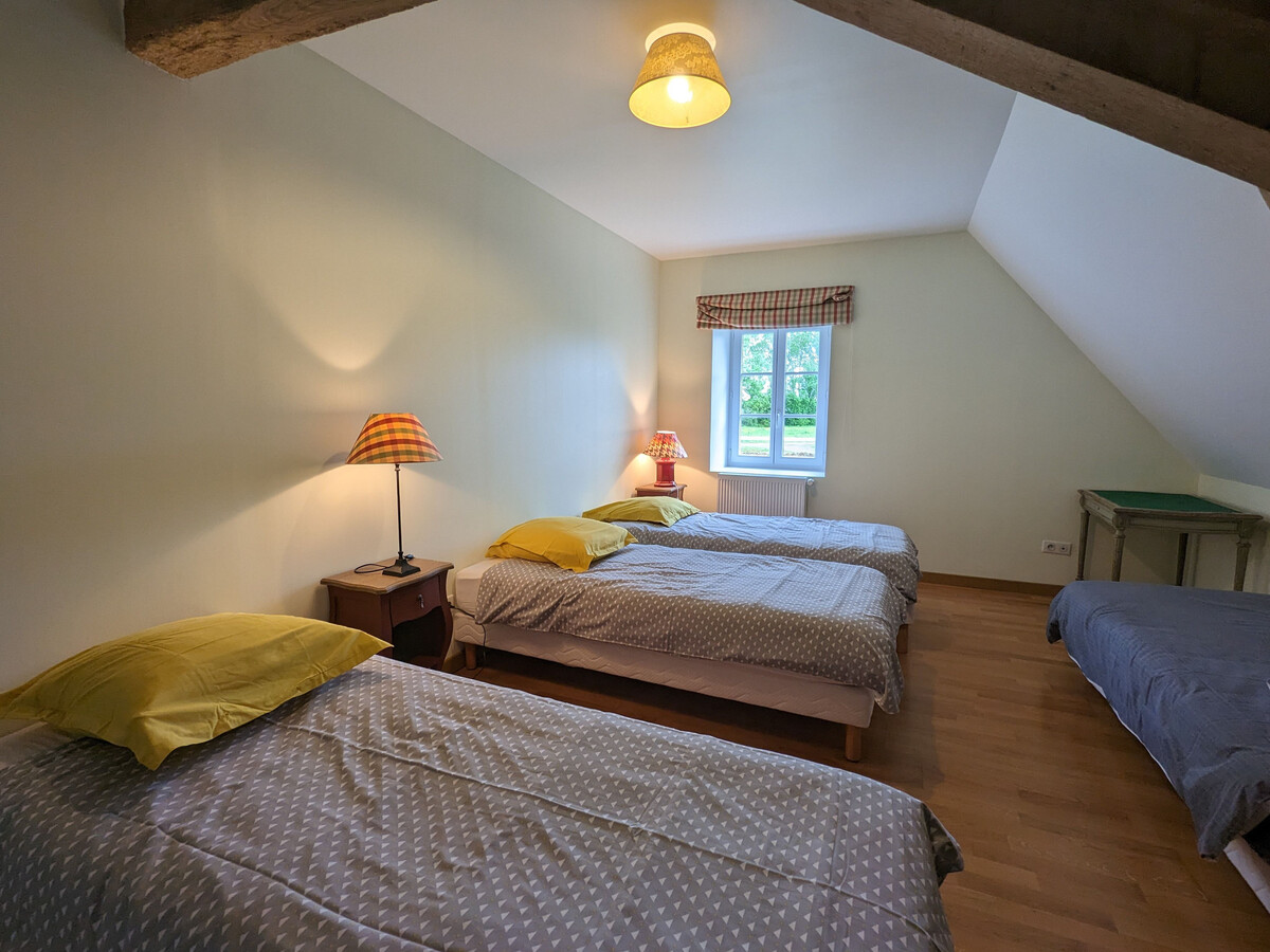 Gîte 12 pers. avec piscine couverte, barque et pêche en Berry - Photo 25