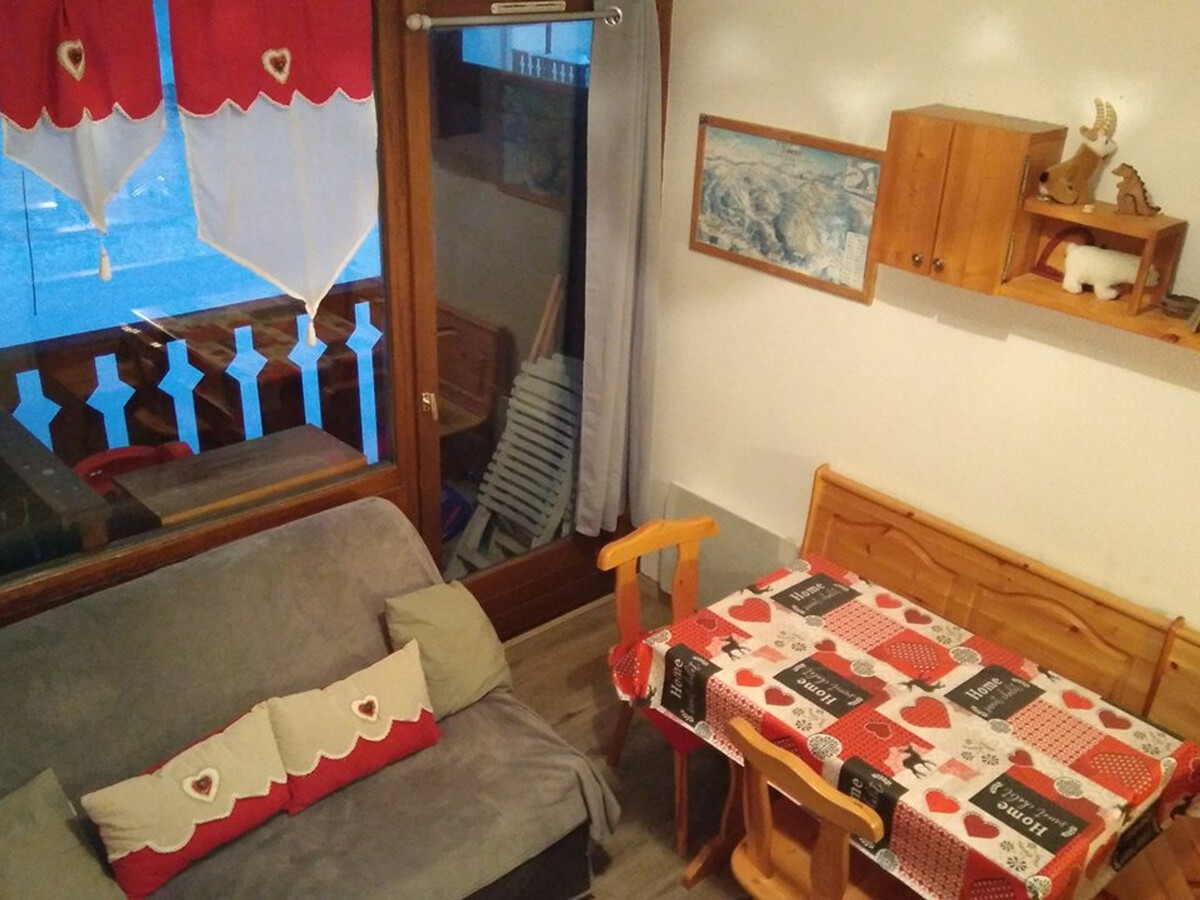 Studio mezzanine 4 pers avec balcon à 300m des pistes - Photo 1