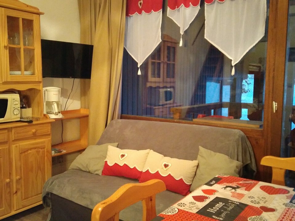 Studio mezzanine 4 pers avec balcon à 300m des pistes - Photo 5