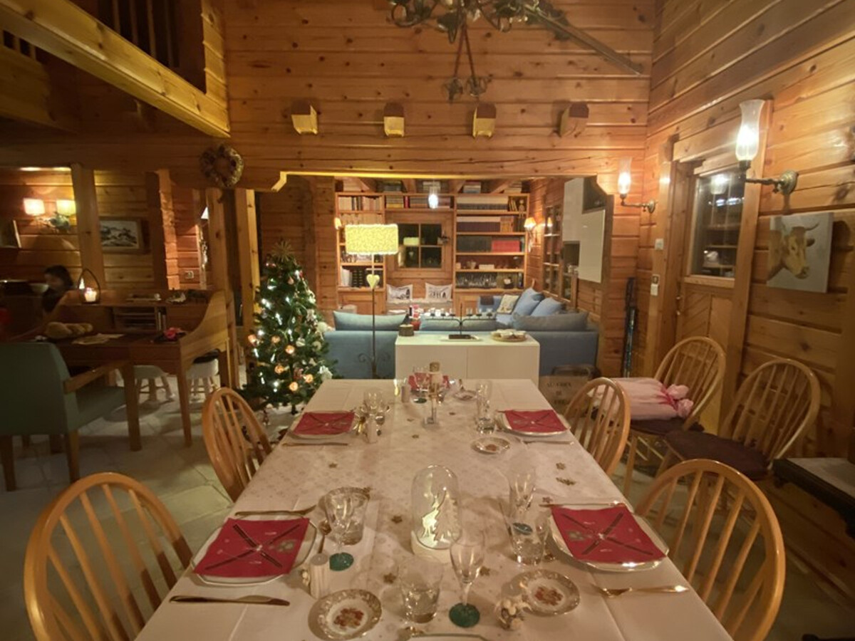 Chalet bois 9 pers, 250 m², poêle et terrasse à Crest-Voland - Photo 2