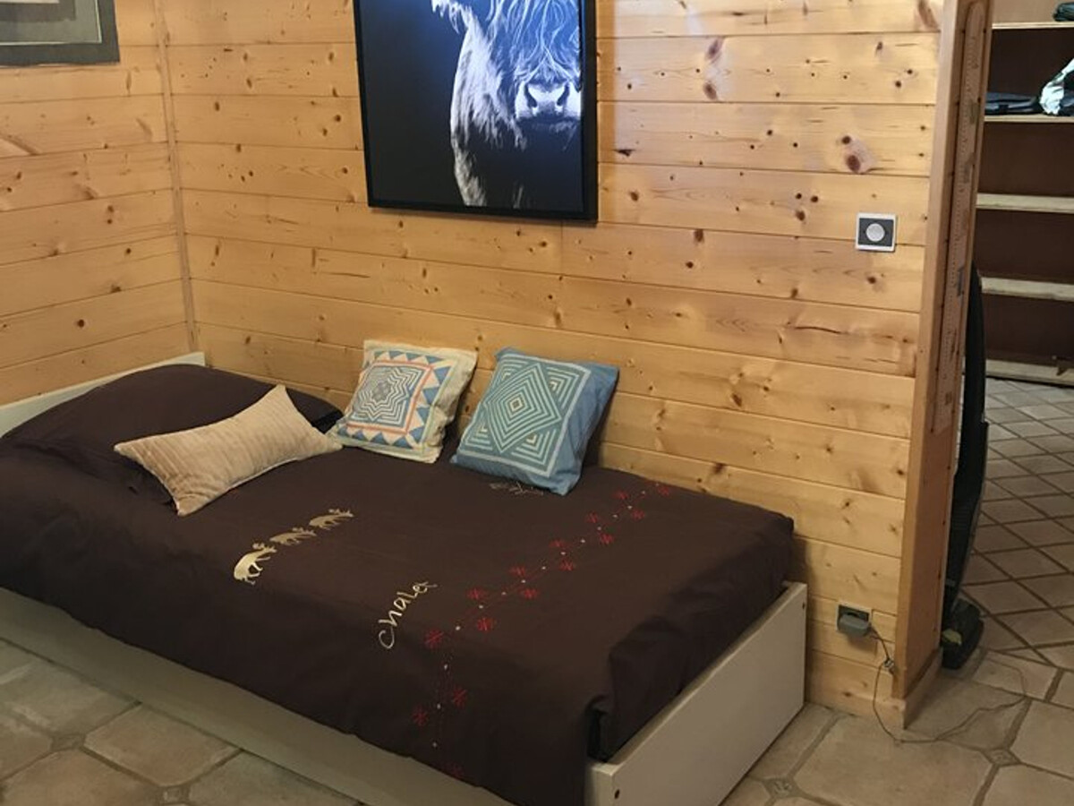Chalet bois 9 pers, 250 m², poêle et terrasse à Crest-Voland - Photo 9