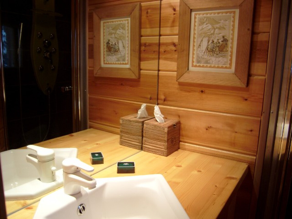 Chalet bois 9 pers, 250 m², poêle et terrasse à Crest-Voland - Photo 12