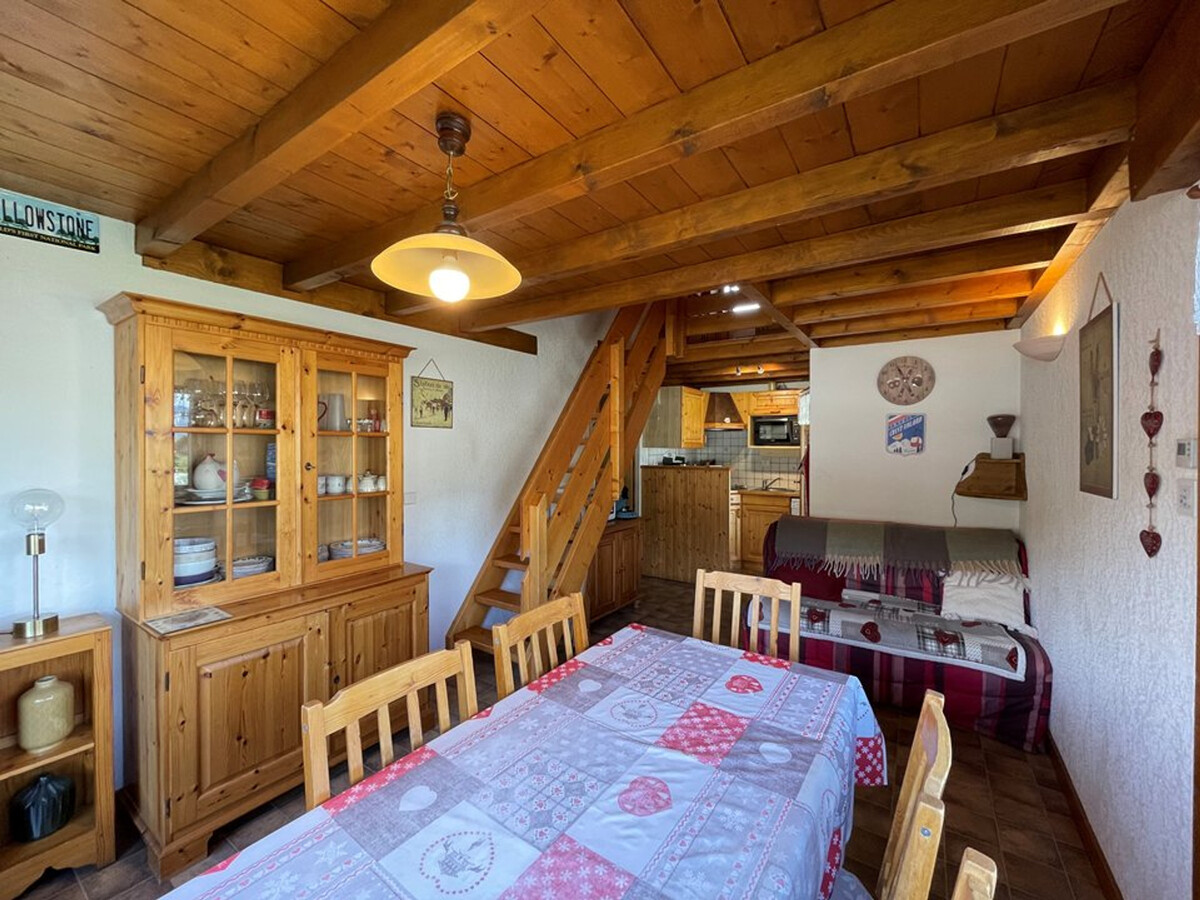 Appartement 4 pers. Crest-Voland, balcon vue pistes - Photo 2