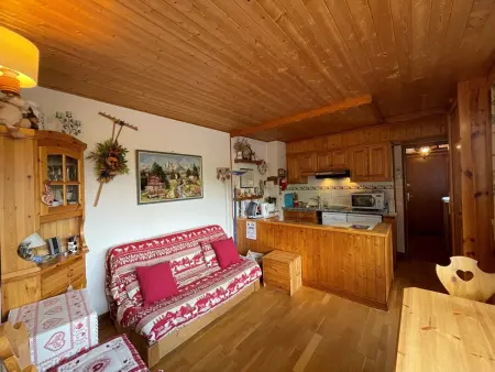 Appartement 4 pers à 50 m des pistes, Crest-Voland : photo 3