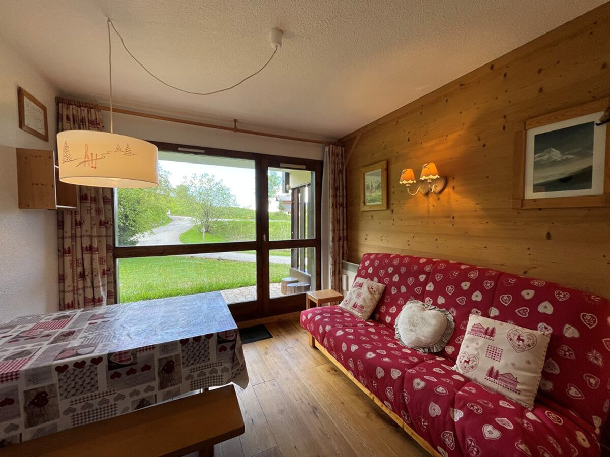 Studio 20 m² rez-de-chaussée 4 pers. à 80 m des pistes - Photo 2