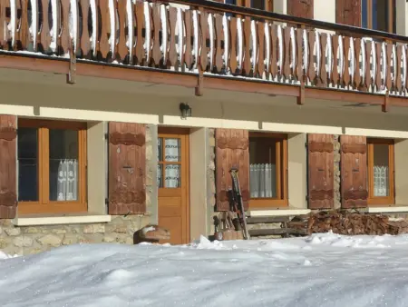 Appartement 6 pers, centre Crest-Voland, poêle à granules : photo 9