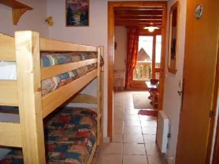 Appartement 2P Crest-Voland, 200m des pistes, balcon : photo 5