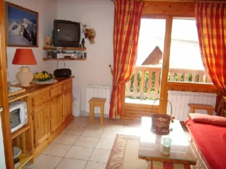 Appartement 2P Crest-Voland, 200m des pistes, balcon : photo 6