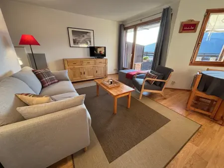Location appartement à Crest Voland, Appartement cosy pour 4 avec WiFi proche pistes et commerces