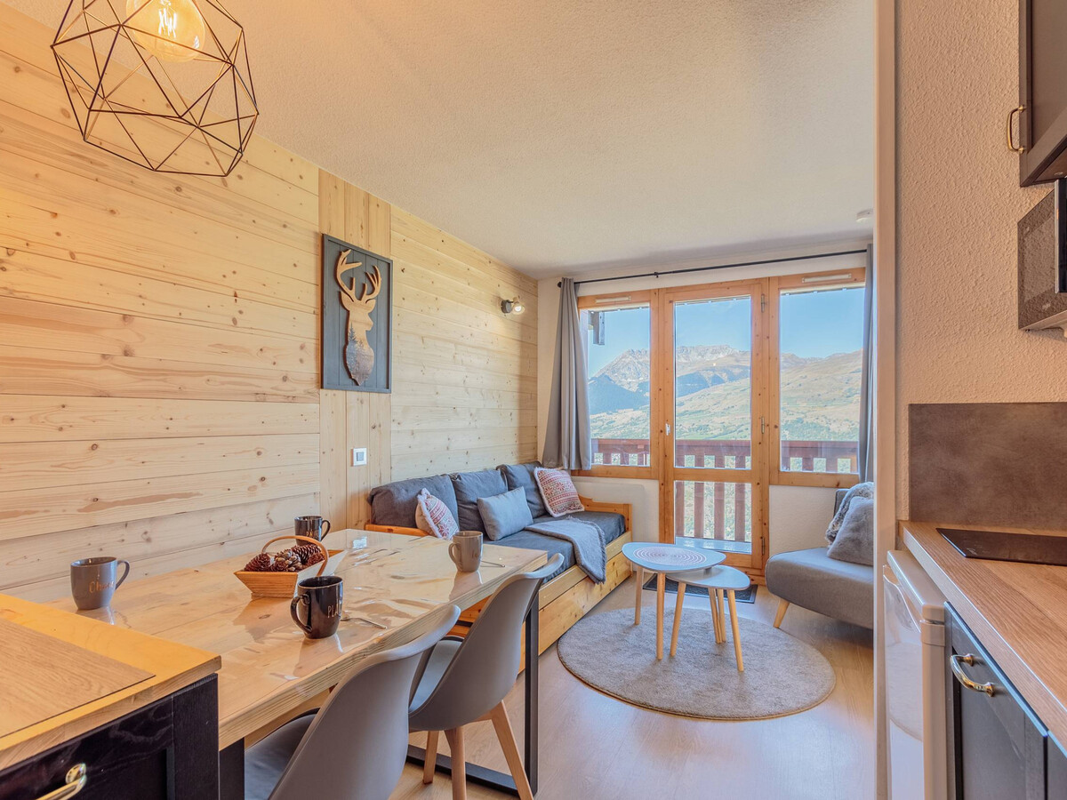 Appart 2 pièces La Plagne, balcon vue Mont-Blanc - Photo 8