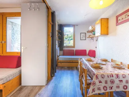 Location appartement à La Plagne, Studio divisible 4 pers, accès direct piste
