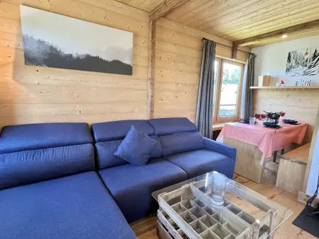 Appartement 3 pièces + cabine à Megève, 6 couchages : photo 2