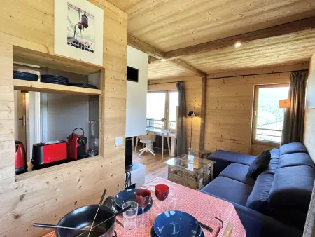 Appartement 3 pièces + cabine à Megève, 6 couchages : photo 4