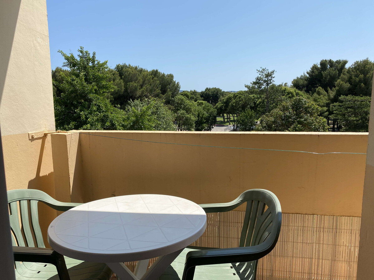 Studio lumineux balcon vue parc, clim wifi à Balaruc - Photo 11