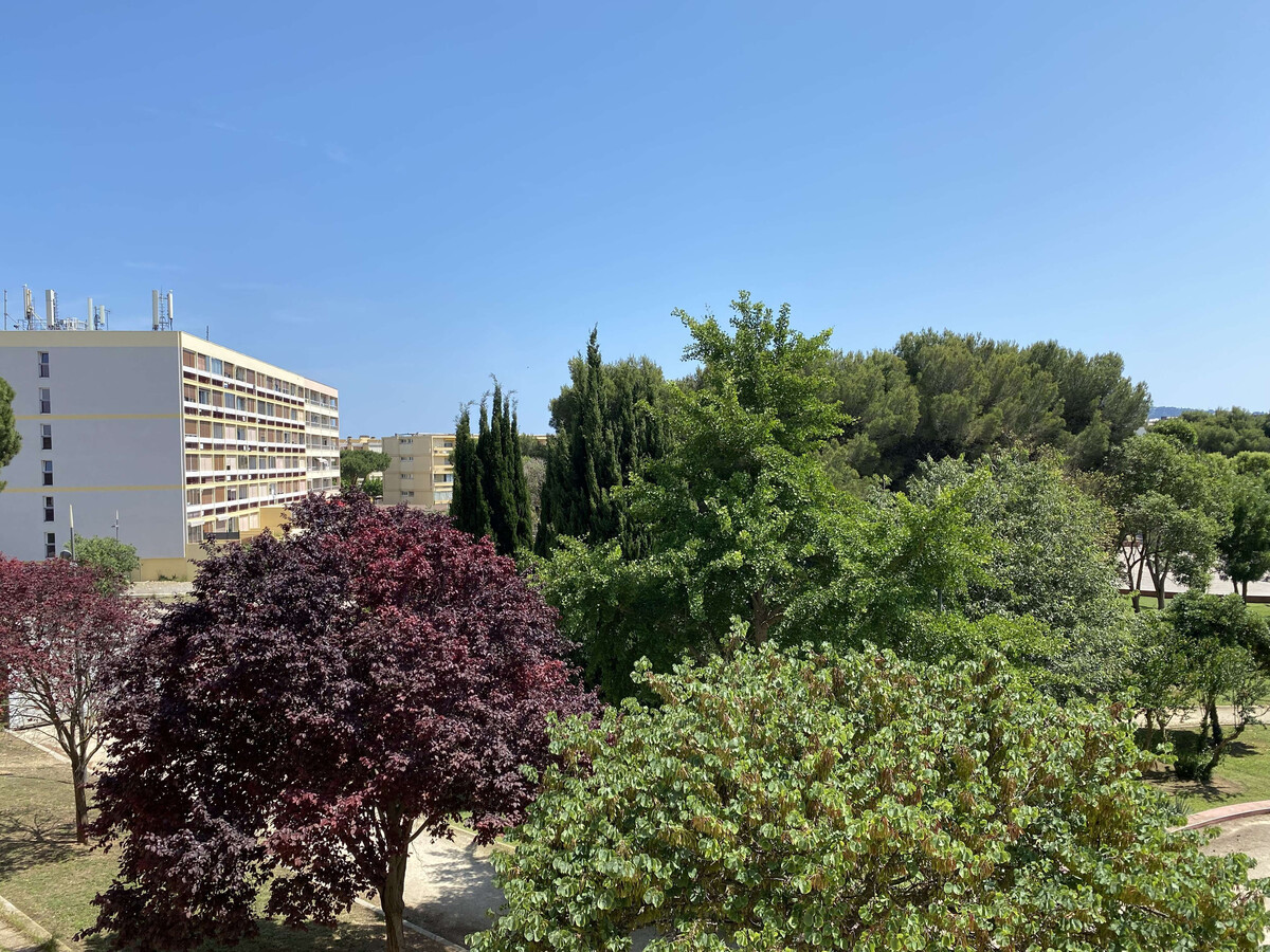 Studio lumineux balcon vue parc, clim wifi à Balaruc - Photo 12