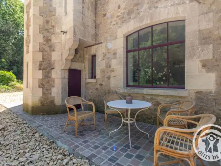 Gîte avec verrière et bois privé à Baugé en Anjou, animaux admis : photo 6