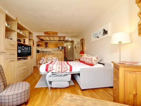 Courchevel 1850 : 3 pièces ski-aux-pieds, parking, wifi inclus : photo 7