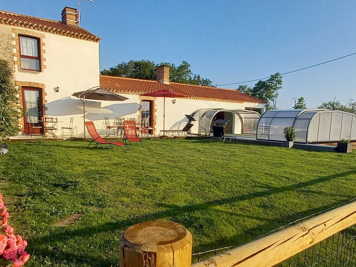 Gîte 8 pers. piscine chauffée toute l'année à Challans - Photo 1