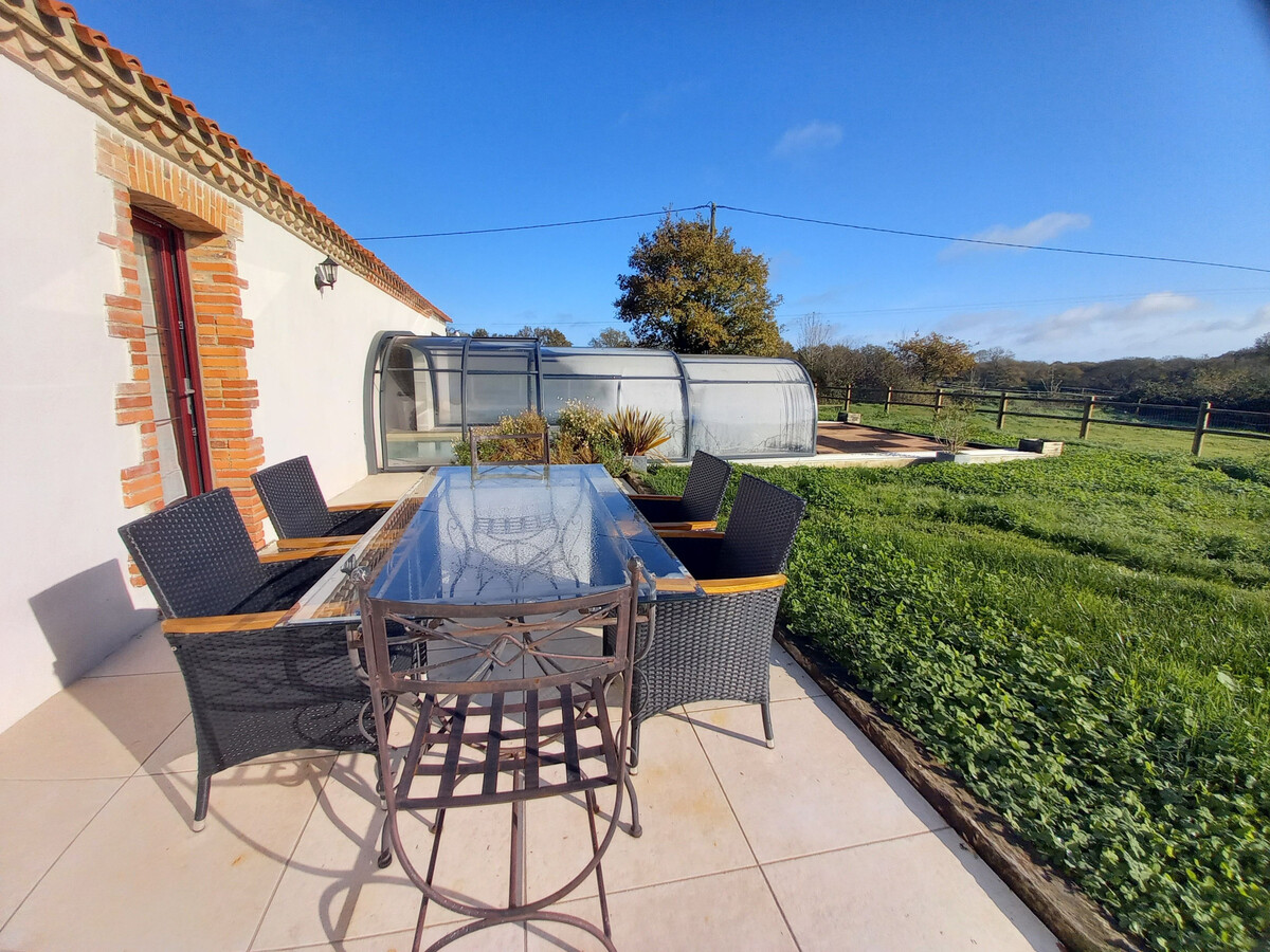 Gîte 8 pers. piscine chauffée toute l'année à Challans - Photo 2