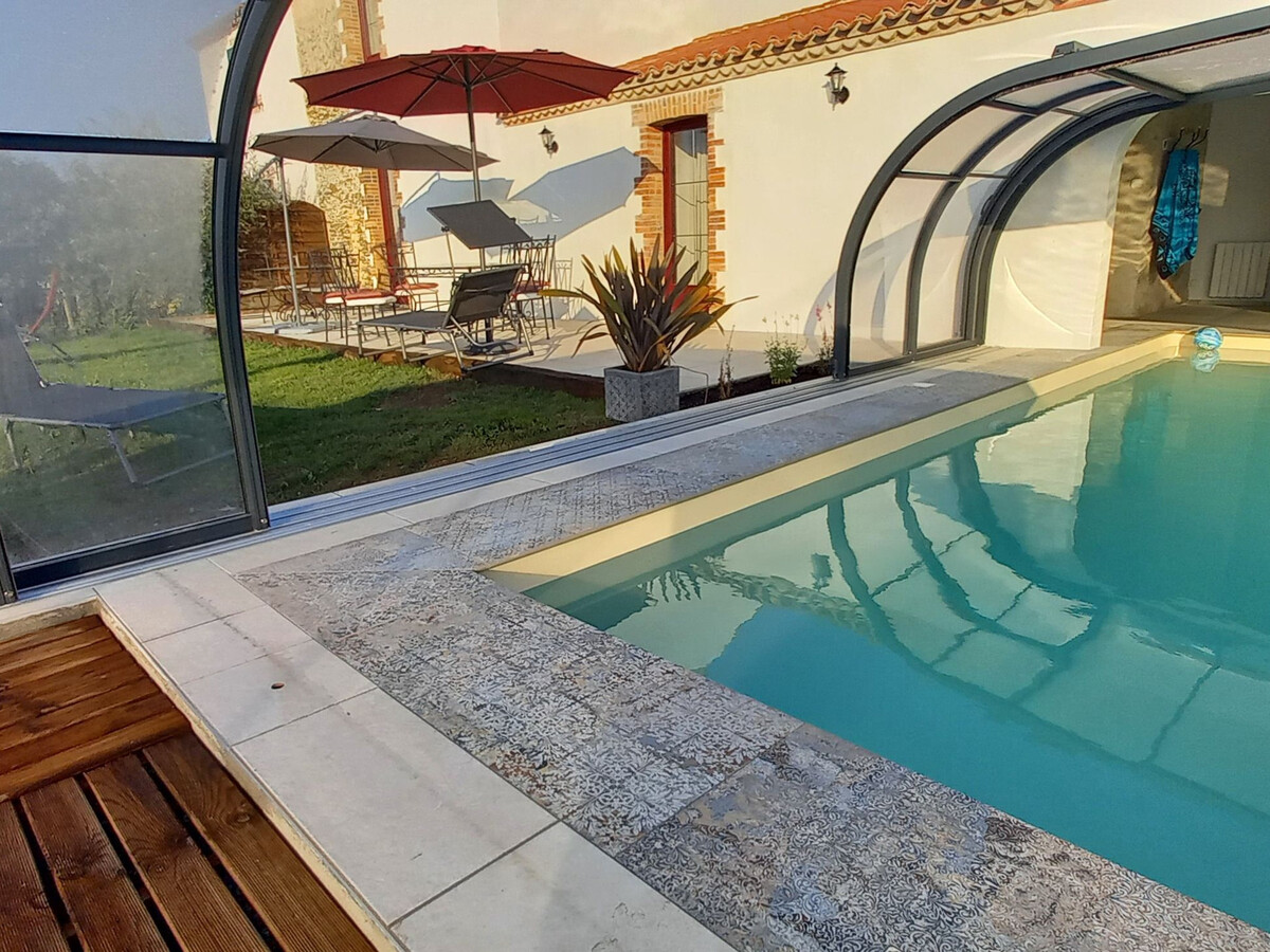 Gîte 8 pers. piscine chauffée toute l'année à Challans - Photo 3