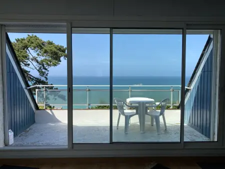 Location appartement à Perros Guirec, Appartement avec balcon terrasse, WIFI et parking à Perros-Guirec