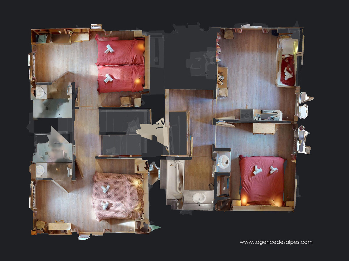 Chalet 5 chambres avec sauna et garage – Saint-Martin-de-Belleville - Photo 23