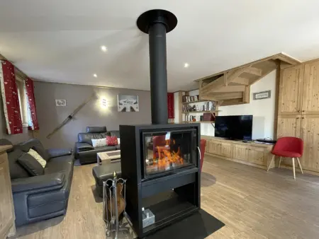 Location chalet à Saint Martin de Belleville, Chalet rénové avec sauna, garage et Wi-Fi - Saint-Martin-de-Belleville