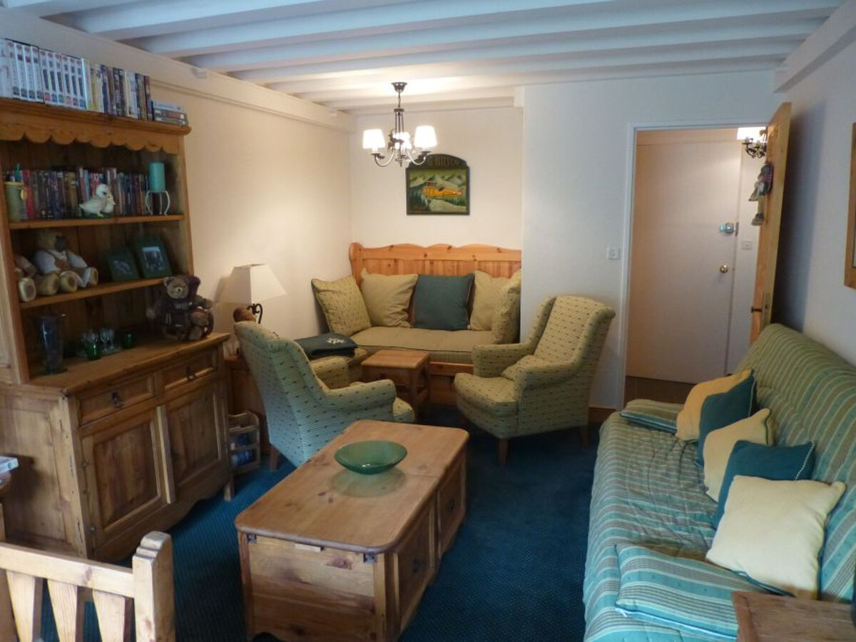 Appartement 3 pièces skis aux pieds, vue pistes à Courchevel - Photo 2