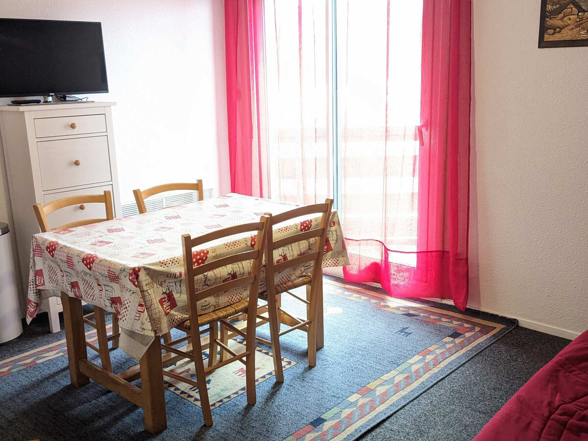 Studio cabine 4 pers aux Adrets-Prapoutel, balcon sud - Photo 2