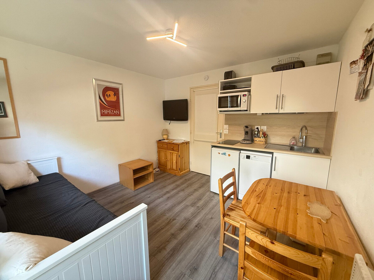 Studio cabine 4 pers avec balcon aux Adrets-Prapoutel - Photo 3