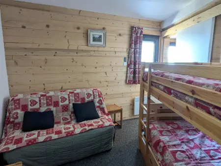 Appartement 3 pièces aux pieds des pistes avec balcon : photo 7