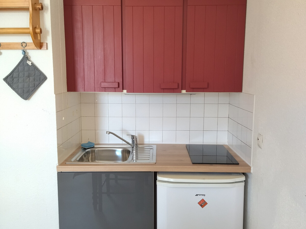 Studio cabine 4 pers. au pied des pistes des Adrets-Prapoutel - Photo 5