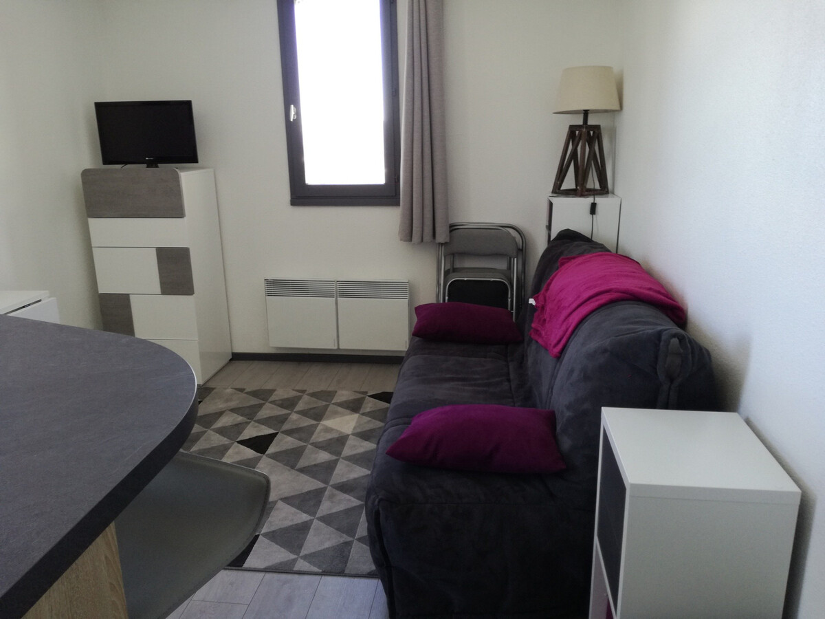 Studio cabine 24m² vue vallée, 4 pers aux Adrets-Prapoutel - Photo 1