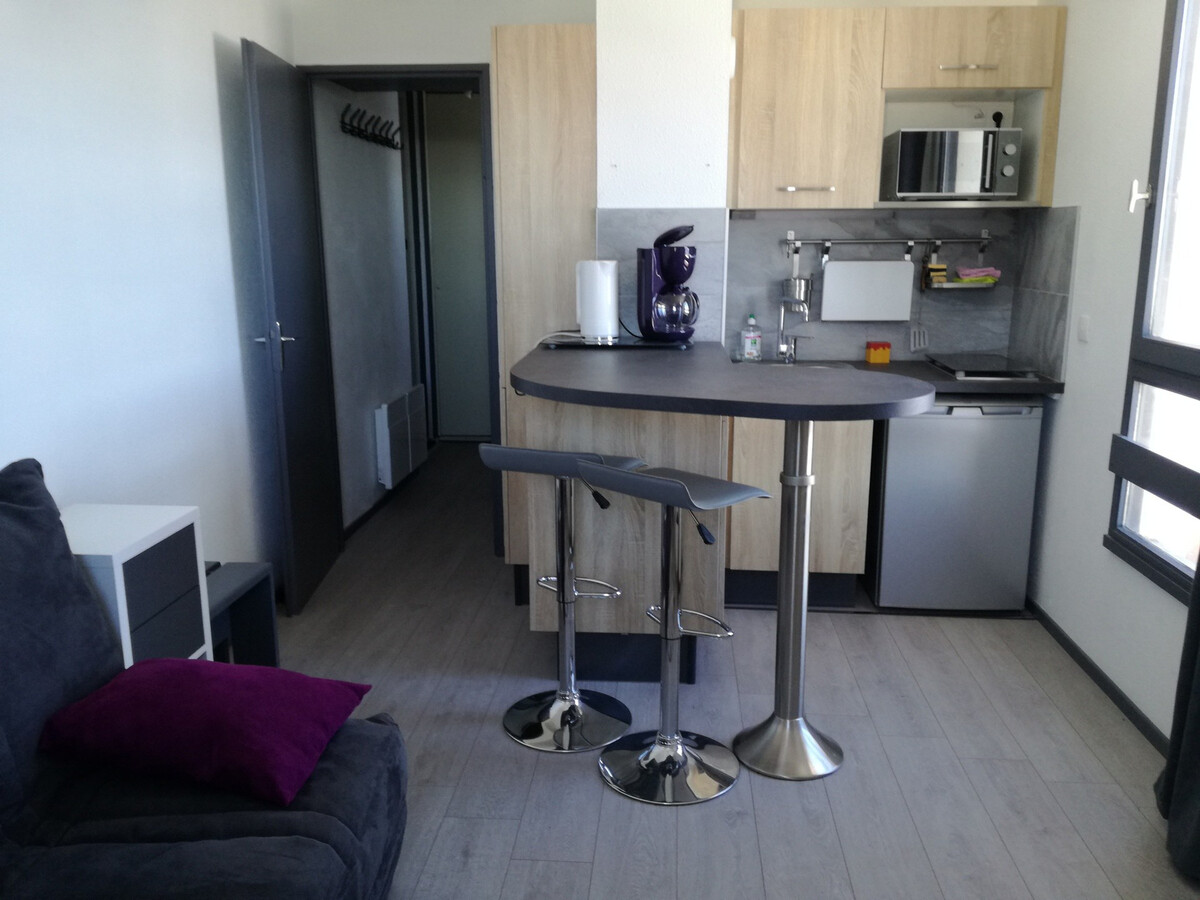 Studio cabine 24m² vue vallée, 4 pers aux Adrets-Prapoutel - Photo 2