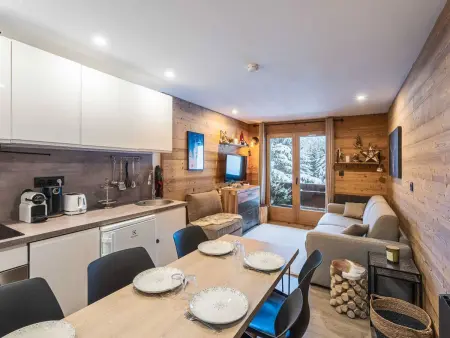 Location appartement à Méribel, Appartement 3 pièces avec balcon, wifi et animaux acceptés à Méribel