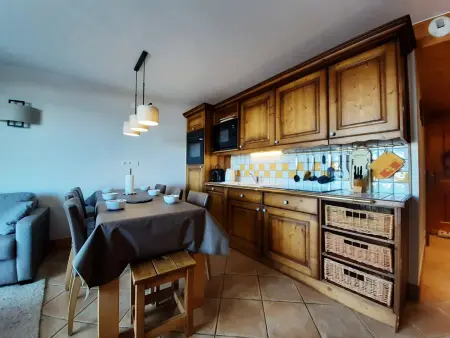 Appartement 3 pièces avec balcon plein sud, pieds des pistes aux Arcs 1800 : photo 2